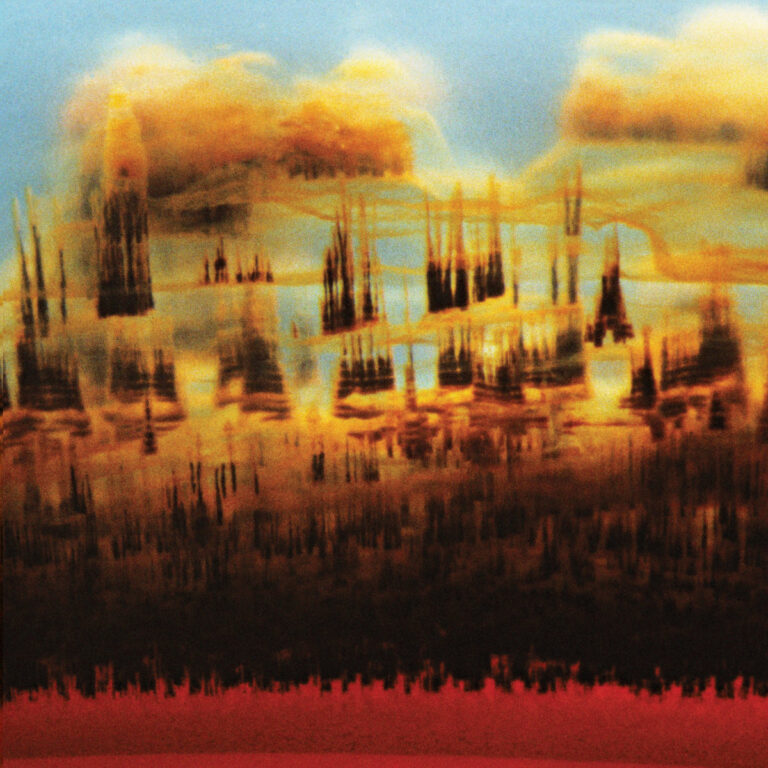 Distance in Static by Bonobo cover art