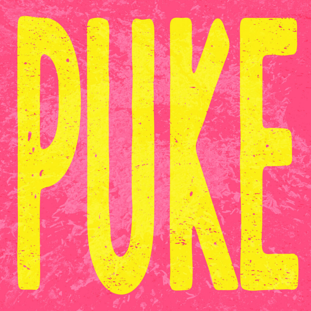PUKE by Jamie Lenman cover art