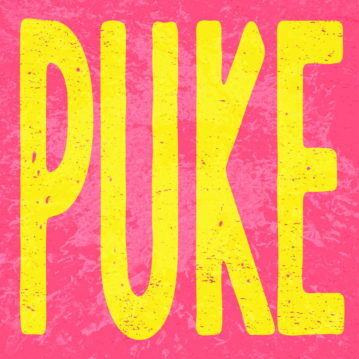 PUKE by Jamie Lenman cover art