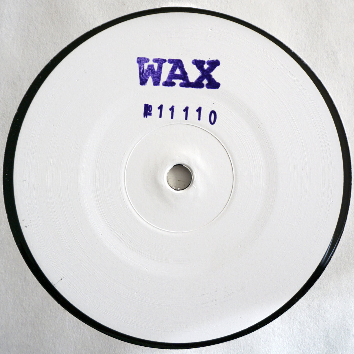 No. 11110 by WAX cover art