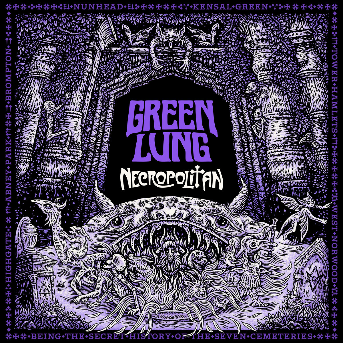 Necropolitan by GREEN LUNG cover art