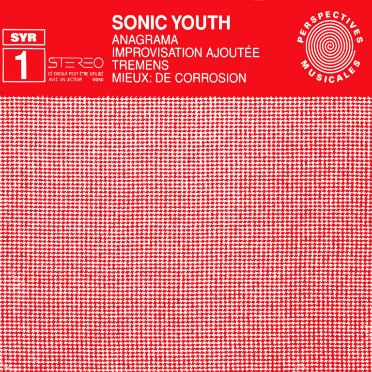 SYR 1 Anagrama by Sonic Youth cover art