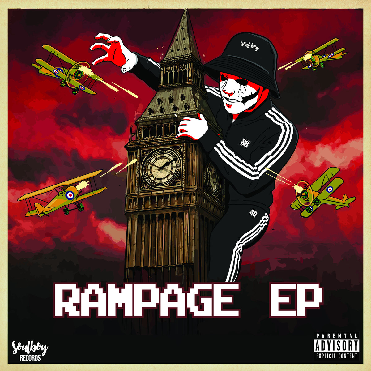 RAMPAGE EP by The Skinner Brothers cover art