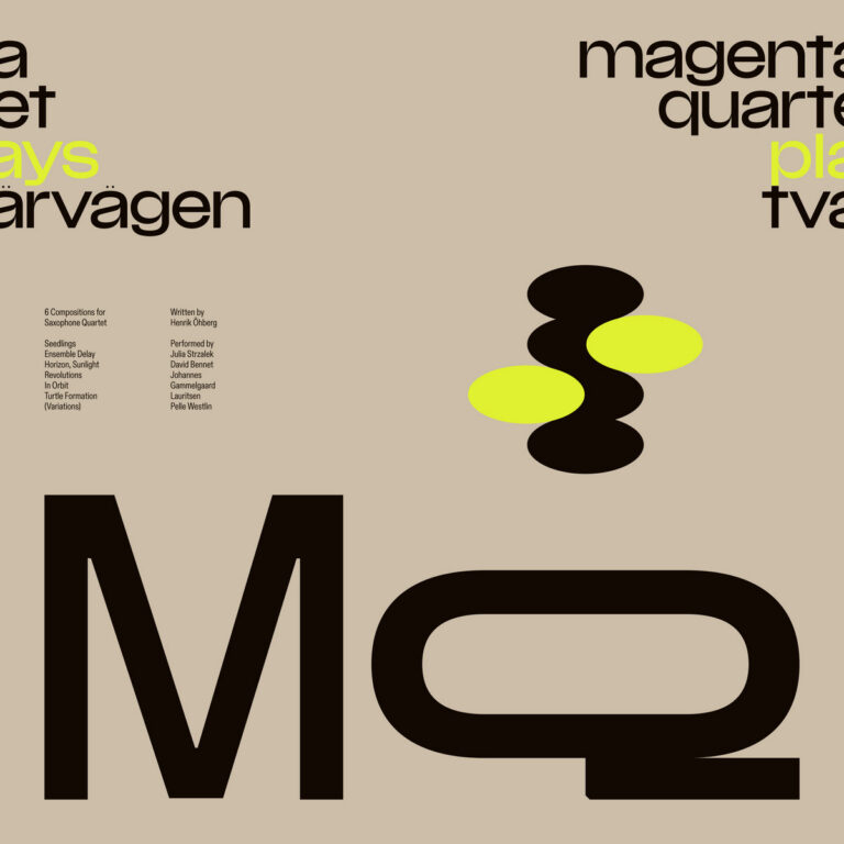 Magenta Quartet Plays Tvärvägen by Tvärvägen cover art