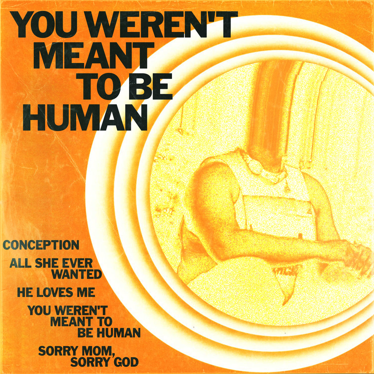 you weren't meant to be human by wolfears cover art